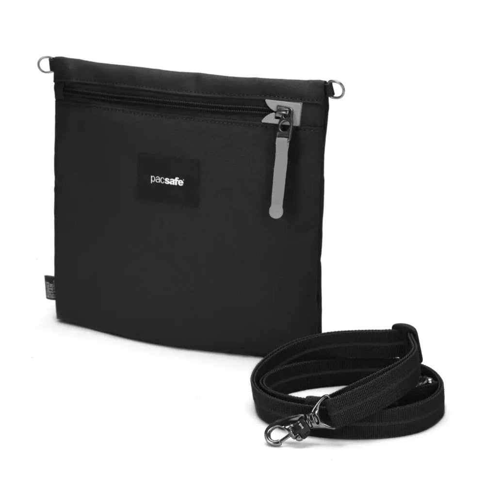 Pacsafe Go Anti-Theft Crossbody Pouch - Jet Black