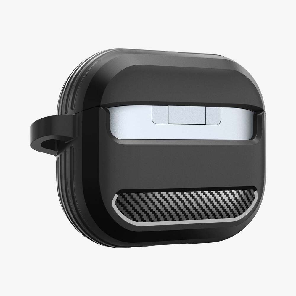 Spigen Samsung Galaxy Buds3/3 Pro Rugged Armor Headset and Earphone - Black