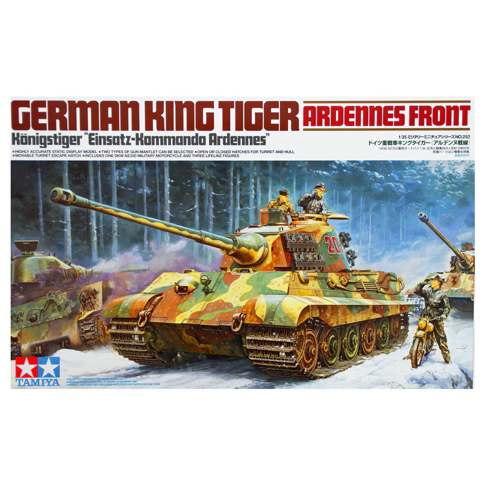 Tamiya 1/35 German King Tiger Ardennes Front