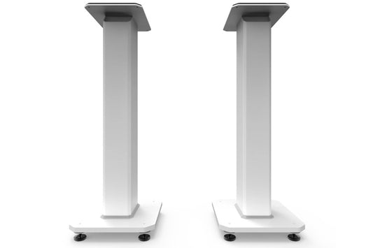 Kanto SX26W 26" Fillable Speaker Stands with Isolation Feet - Pair (White)