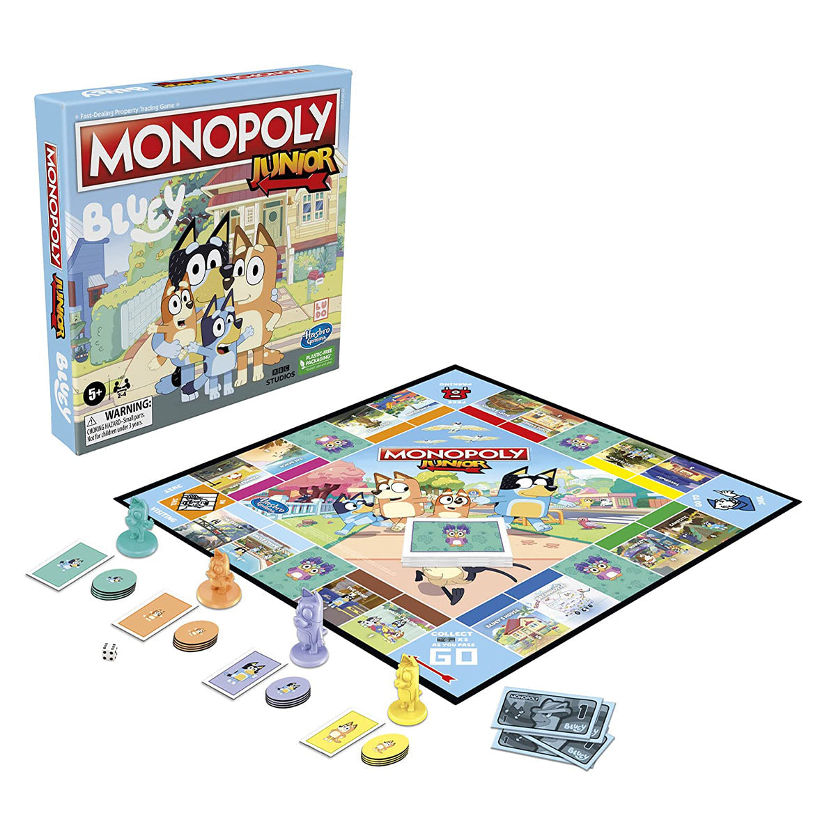 Hasbro Monopoly Junior Bluey