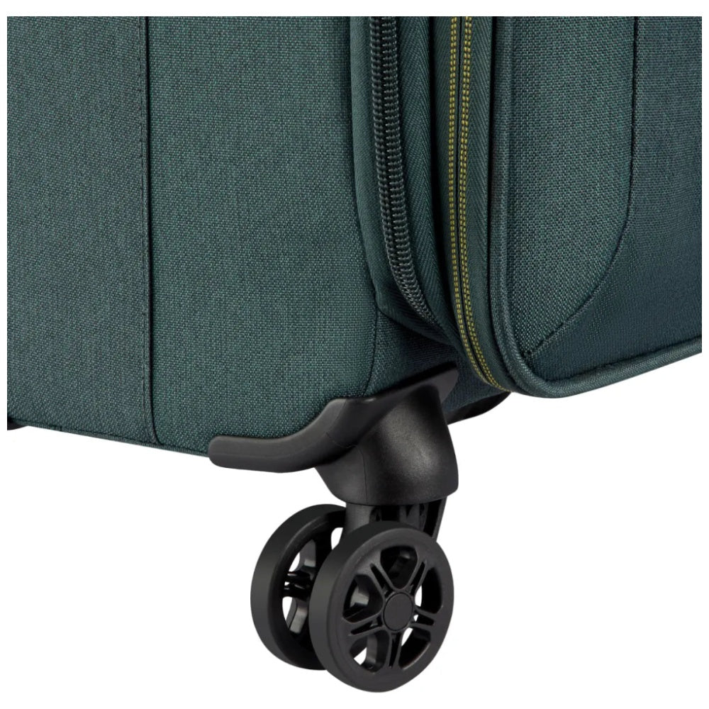 Delsey Brochant 3 Small 55cm Expandable Travel Carry-On Suitcase TSA Lock Pine