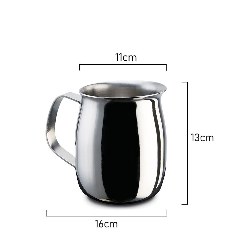 Pezzetti 9-Cup Stainless Steel Milk Frothing Pot