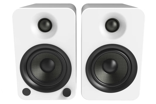 Kanto YU4 140W Powered Speakers with Bluetooth and Preamp (Matte White)