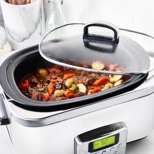 Greenpan Slow Cooker 6L (Cloud Cream)
