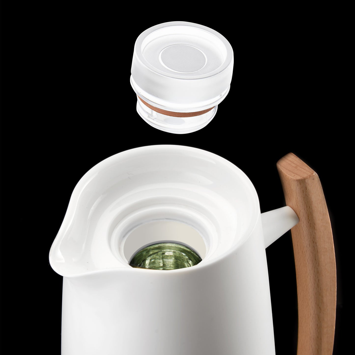 Guzzini Icons Riviera 63 Thermal 25cm/1L Vacuum Insulated Flask (White)