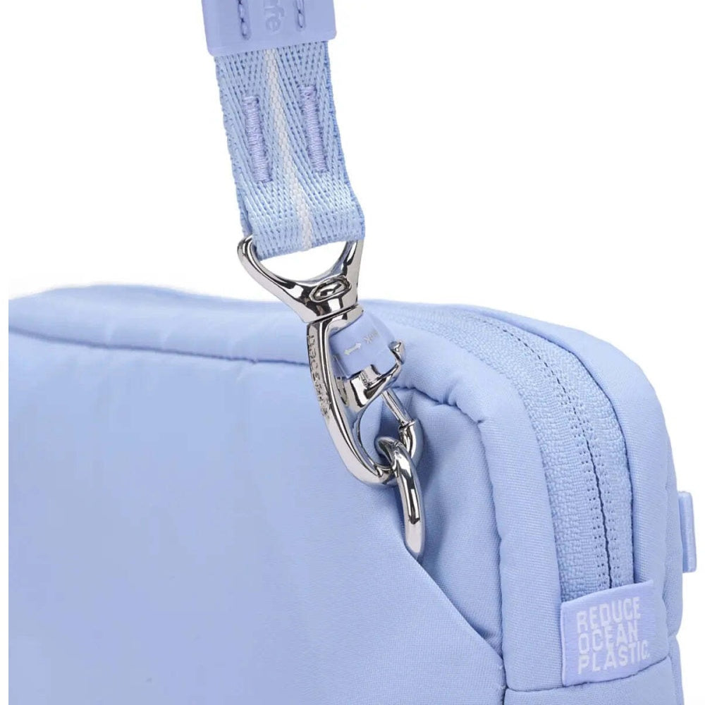 Pacsafe W Anti-Theft RFID Blocking Slashguard 3-in-1 Sling Bag Serenity Blue