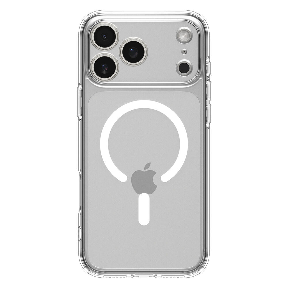 Spigen Apple iPhone 17 Pro Ultra Hybrid (MagFit) Case (Clear Case / White Ring)