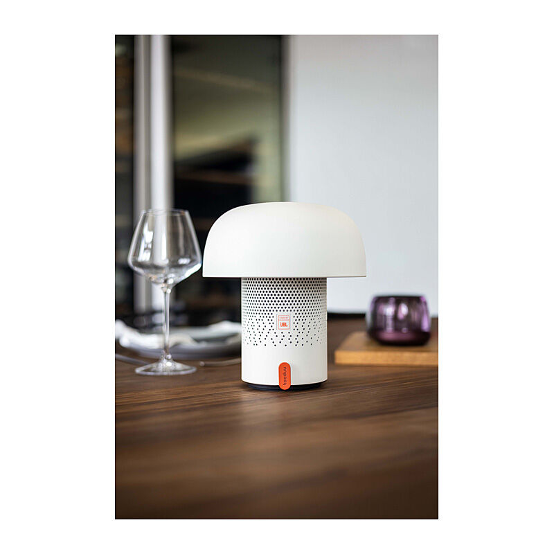 Kooduu Sensa Play Lamp/Bluetooth Speaker in White