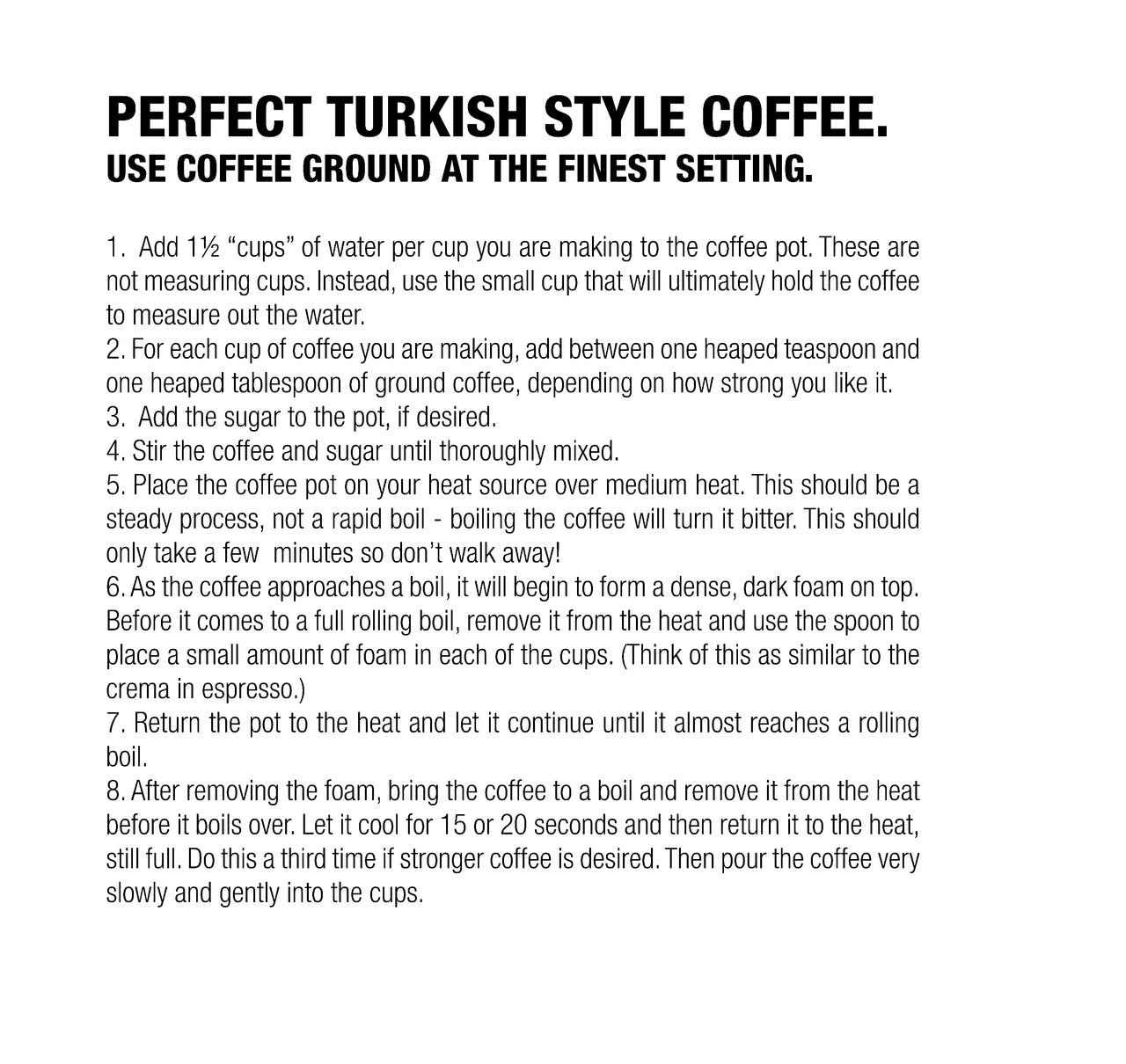 Coffee Culture Stainless Steel 880ml