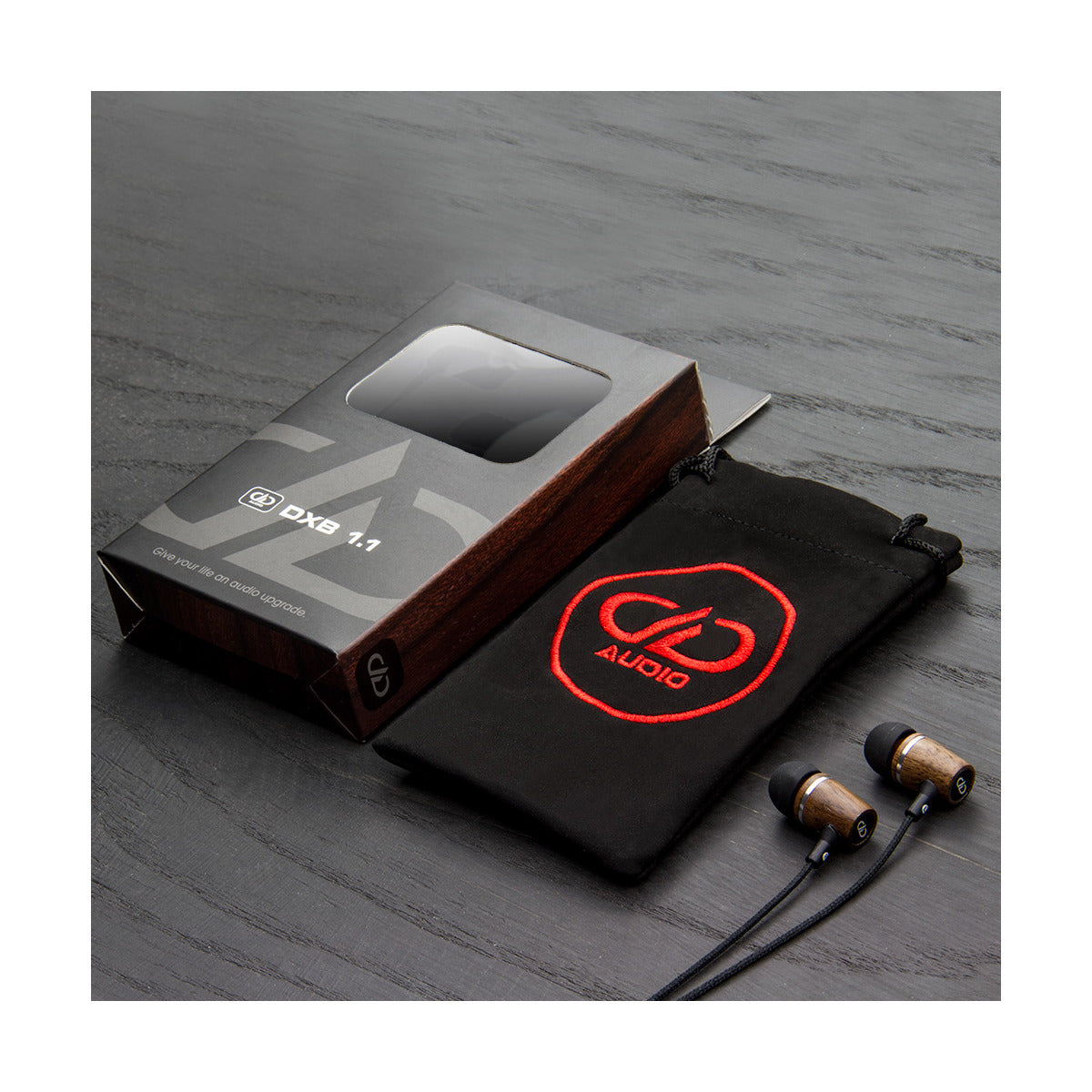 DD Audio DXB-1.1 Wood EarBuds