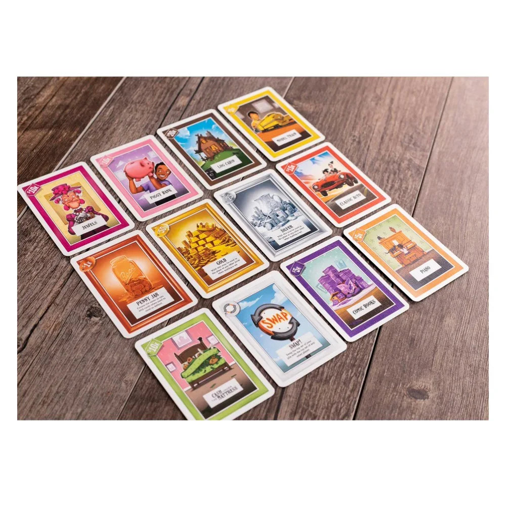 Granpda Beck's Games Cover Your Assets Family Game