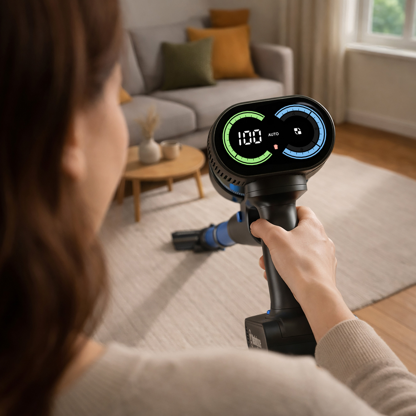 Westinghouse 350W Cordless Stick Vacuum with Intelligent Dust Sensor & DC Motor