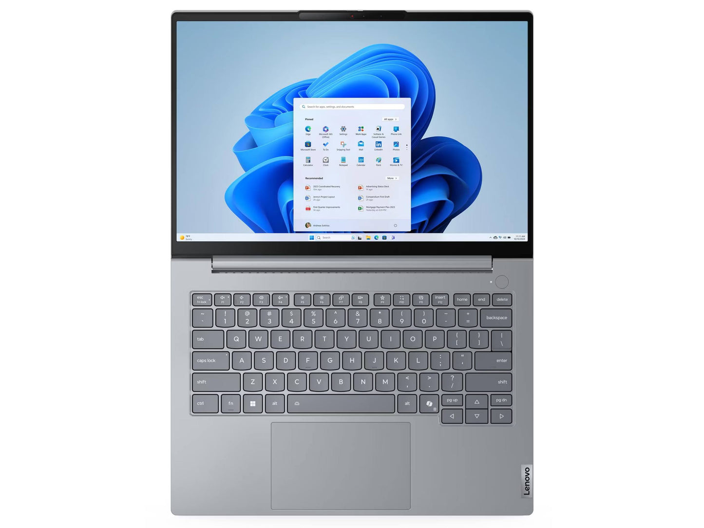 Lenovo ThinkBook 14 Gen 9 14" Core 7 240H 16GB RAM 512GB Business Laptop - Arctic Grey
