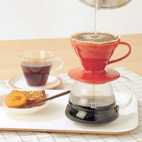 Hario V60 Ceramic - 1 Cup / Red