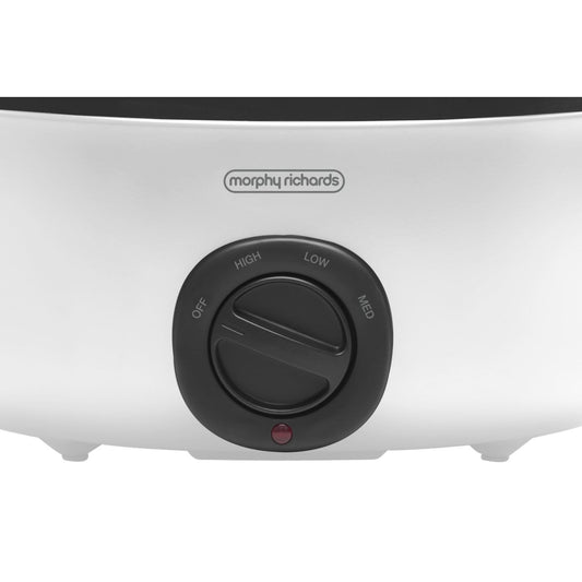 Morphy Richards 6.5L Sear Stew Slow Cooker Variable Heating Vivid White