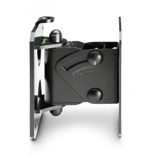 Gravity SPWMBS20B Tilt & Swivel Steel Wall Mount Holder For Speaker 20KG Black