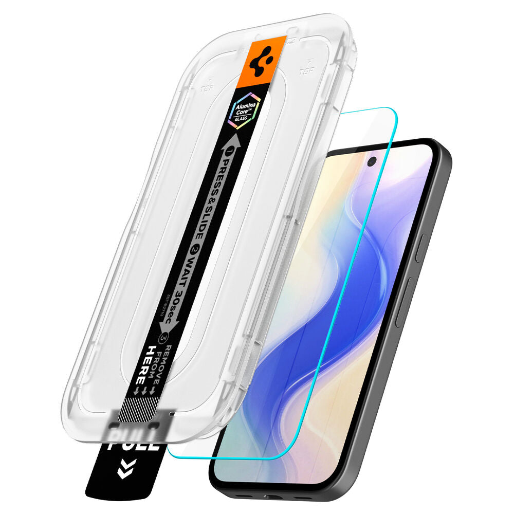 Spigen Google Pixel 10a Glas.tR EZ Fit Pro 2PCS Glass Screen Protector - Clear