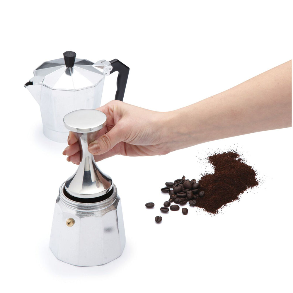 La Cafetiere 2-In-1 Stainless Coffee Tamper for 58mm/52mm Portafilters