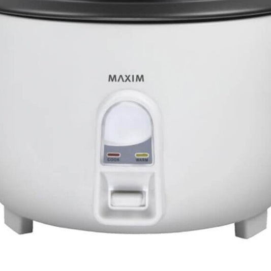 Maxim Rice Cooker 30 Cup Capcity Non-Stick Automatic Cooking Cycle