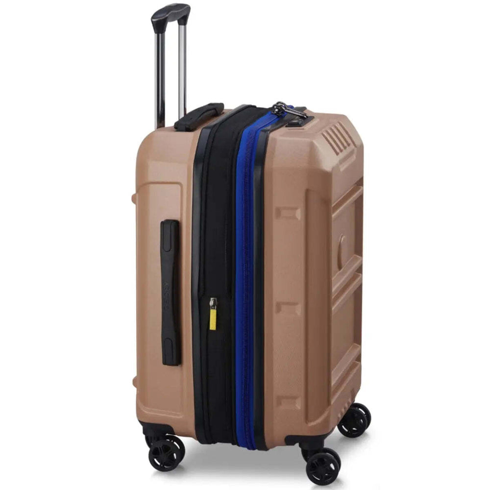 Delsey Rempart 55 cm 4-wheel Expandable Cabin Suitcase - Brown