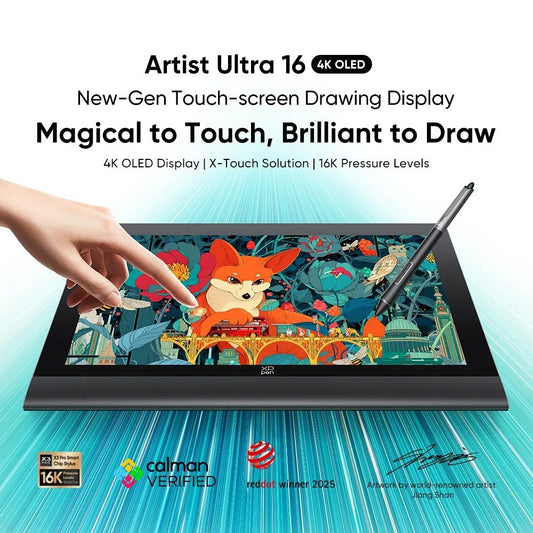 XPPen Artist Ultra 16 4K OLED Pen Display