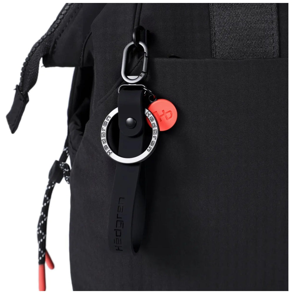 Hedgren Orizuru Laptop Backpack 15in Wide 180° Top Opening Adjustable Black