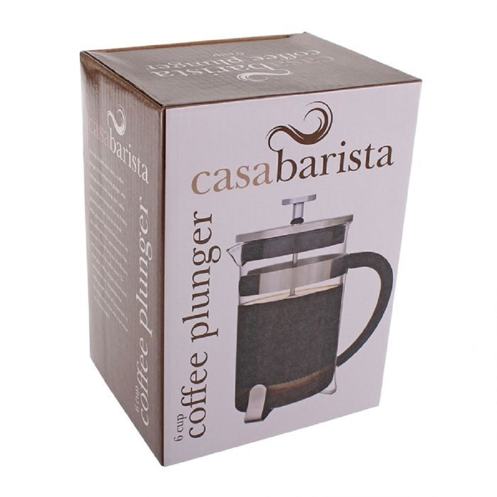 Casabarista 6-Cup/800ml Coffee Plunger Press Brewer with Scoop