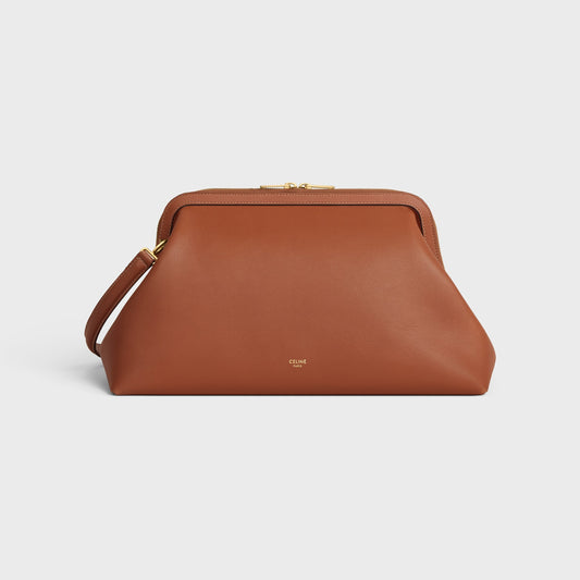 Doctor's Pouch in Supple Natural Calfskin