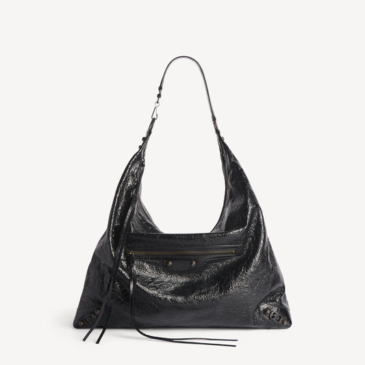 Le City Hobo Bag Large Black