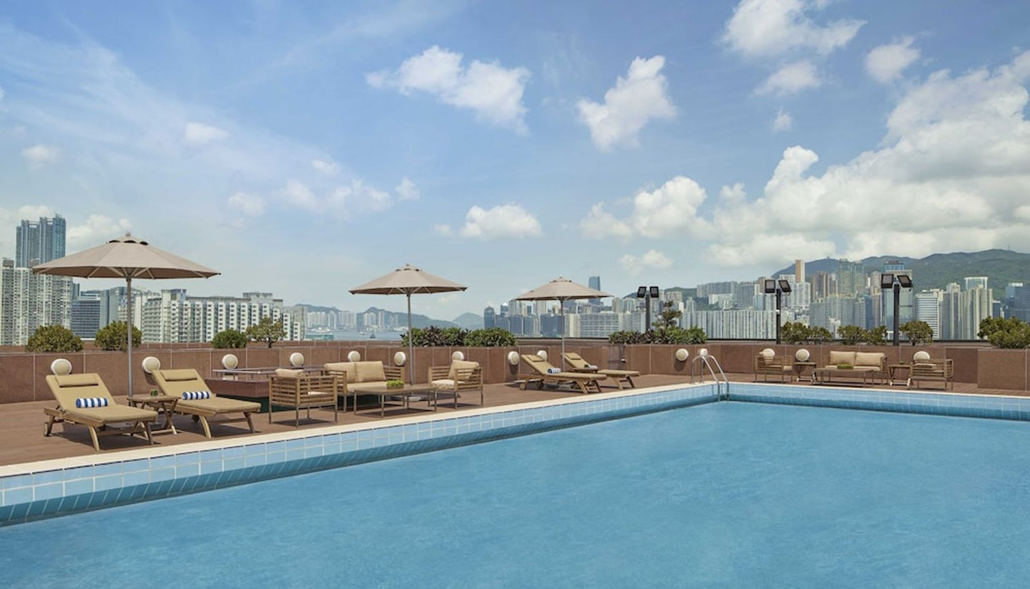 New World Millennium Hong Kong rooftop pool