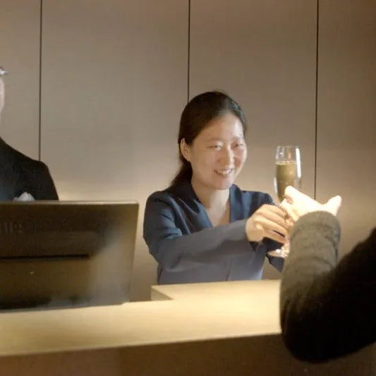 Ohla Eixample Barcelona welcome and lounge scene