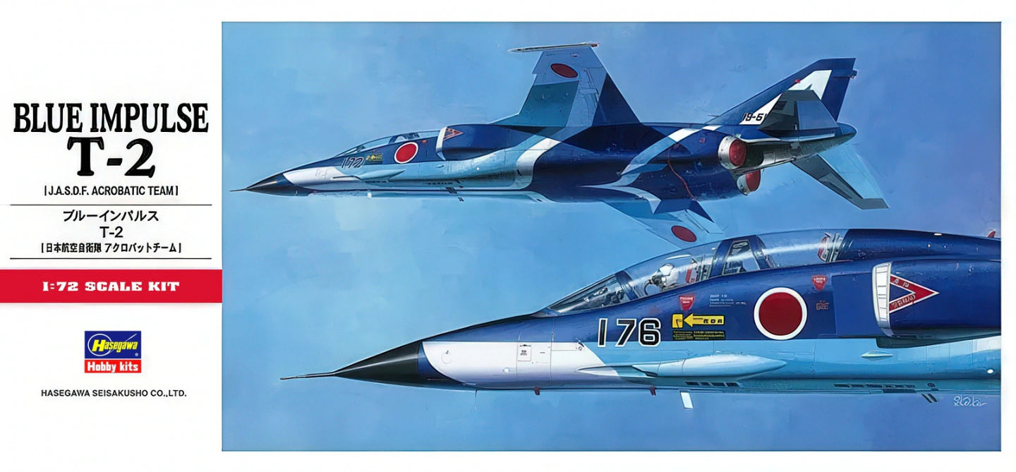 Hasegawa 1/72 Blue Impulse T-2 (J.a.s.d.f. Acrobatic Team)