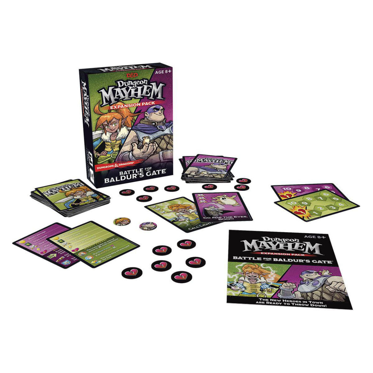 Wizards Of The Coast Dungeon Mayhem Expansion Battle for Baldurs Gate