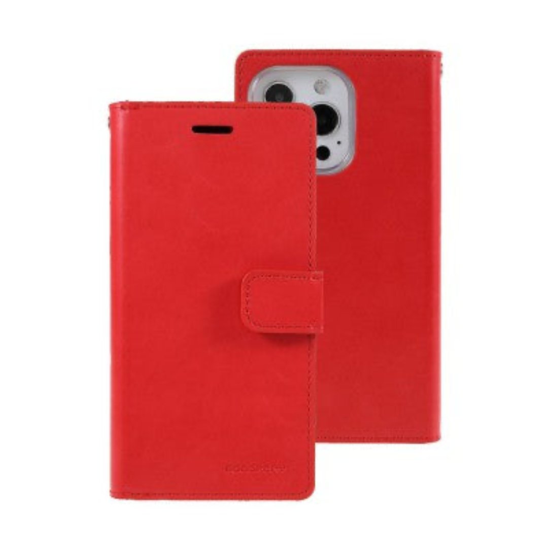 Goospery Mansoor Diary for iPhone 16 - Red