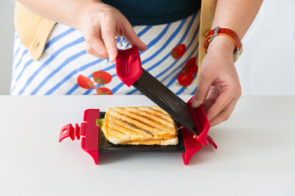 Healthy Choice Compact Microwave Sandwich Maker Non-Stick Grill Plates