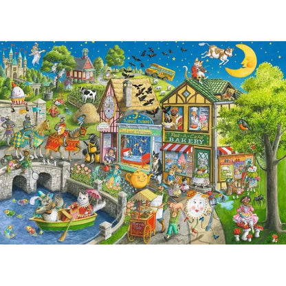 Ravensburger 1000pc Mother Gooseville Puzzle
