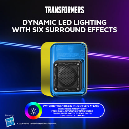 Transformers TF-Y02 Portable Wireless Bluetooth Speaker