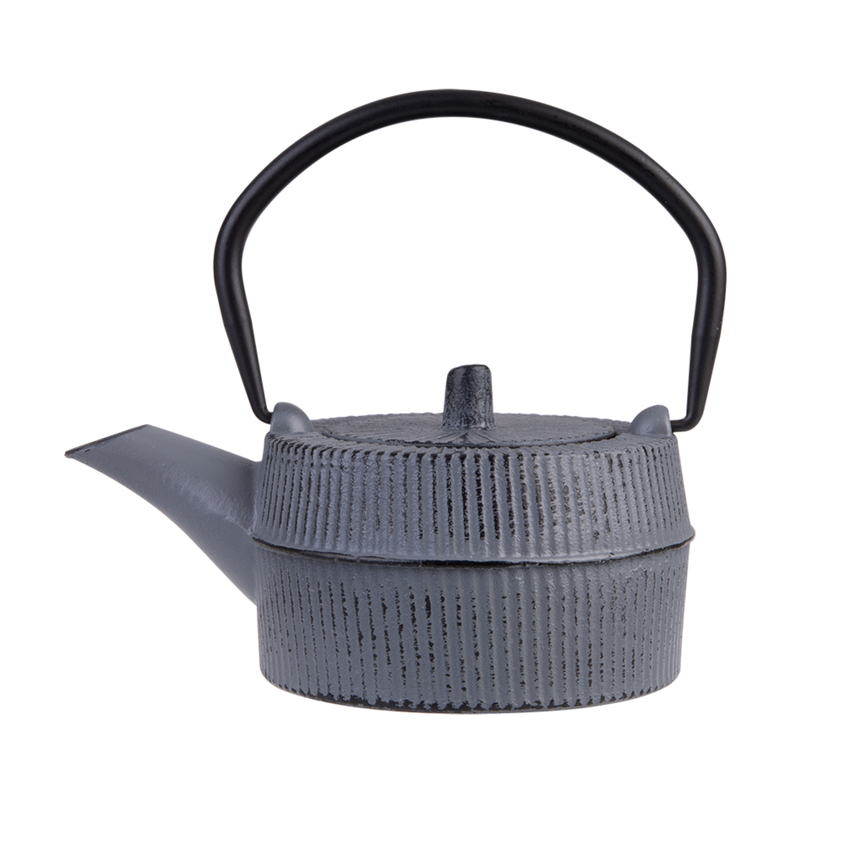 Teaology Cast Iron Teapot 350ml - Thatch Grey Black