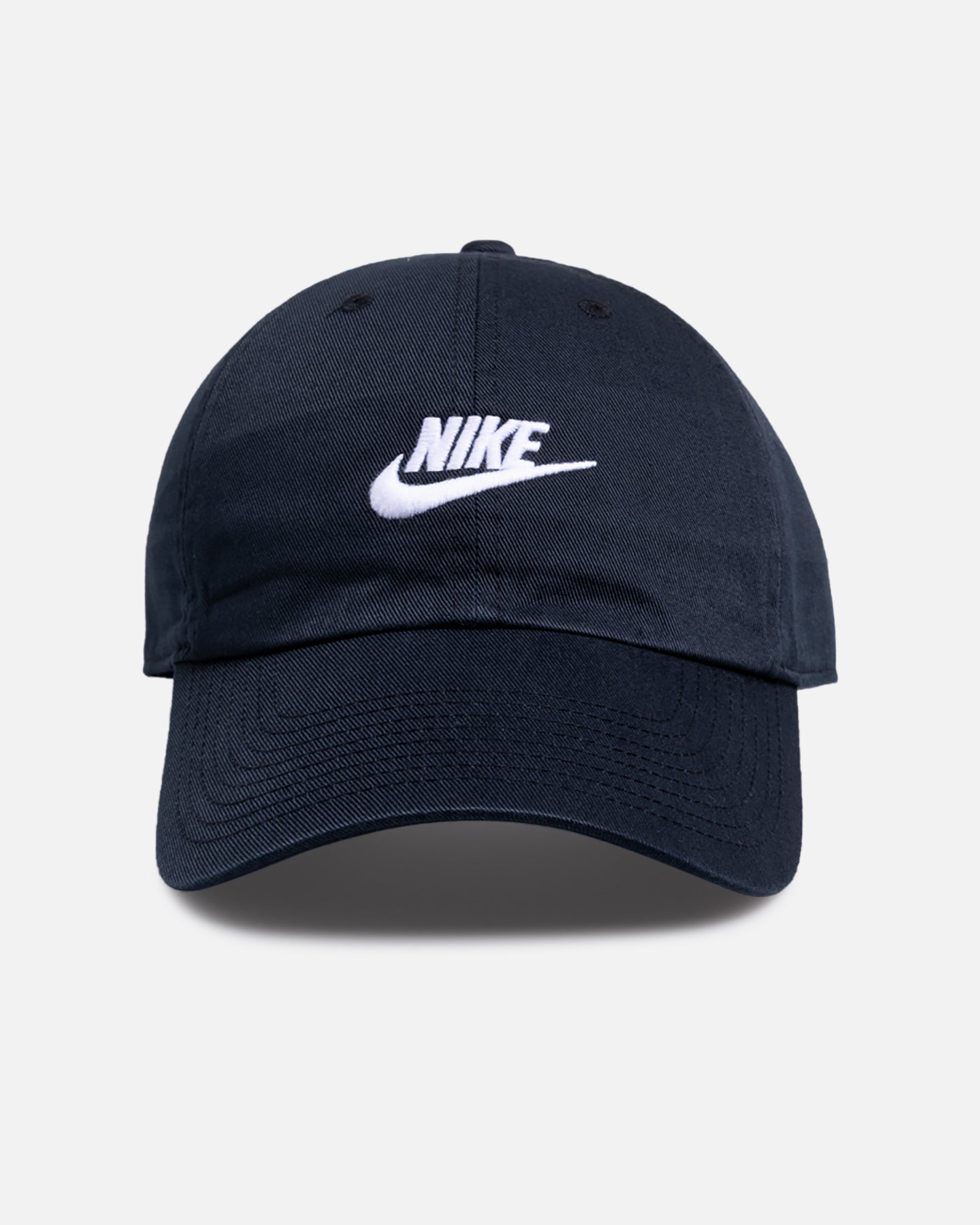 Nike Club Unstructured Futura Wash Cap Black/White