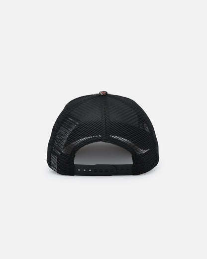 New Era San Francisco 49ers 'Black Floral Tapestry' 9FORTY A-Frame Trucker Snapback Tapestry