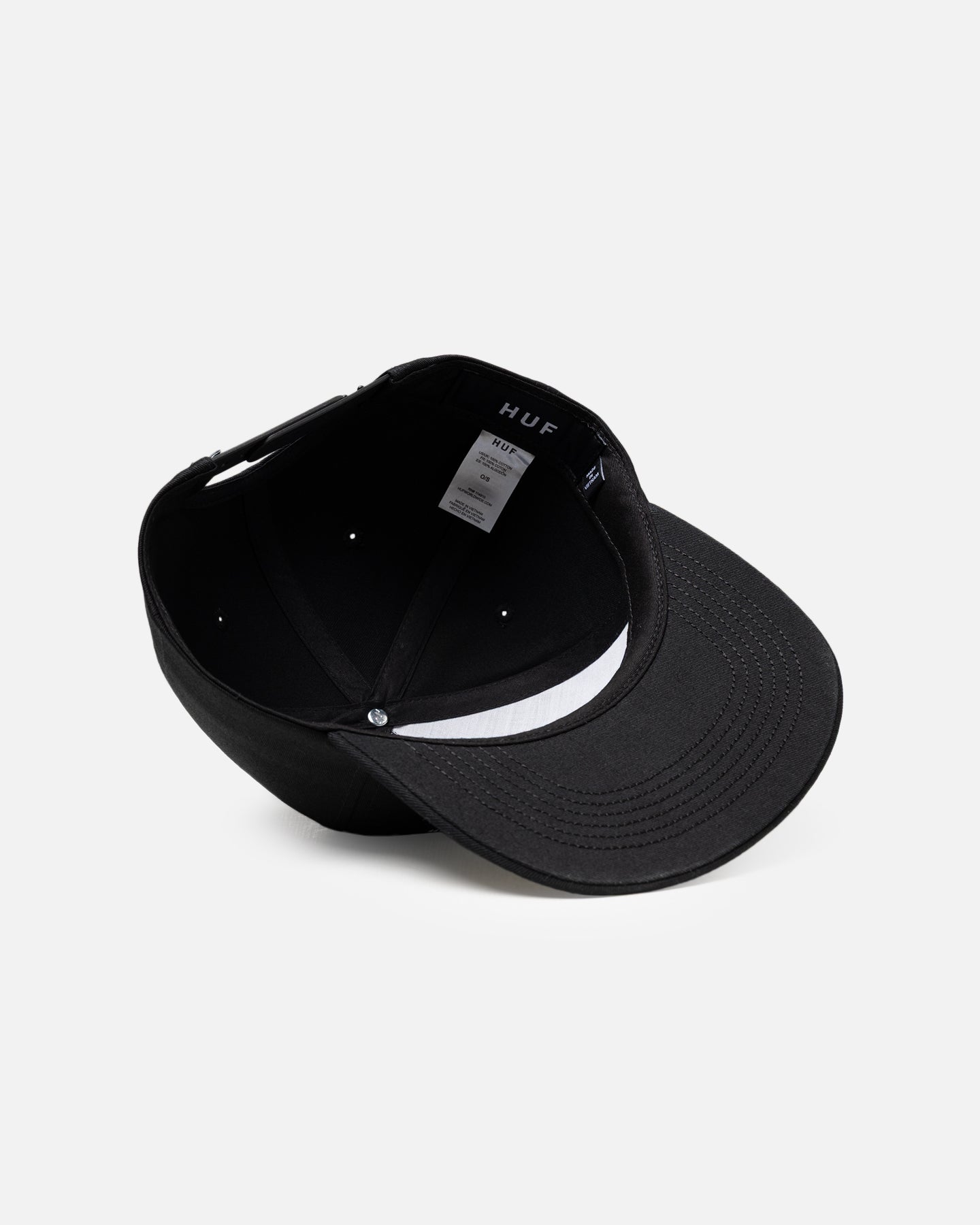 Huf X Greedy Team Snapback Black