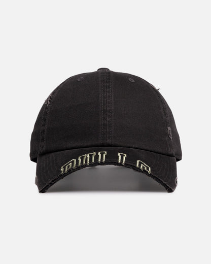 Mitchell & Ness Chicago Bulls 'Cut Brim' Dad Fit Strapback Black