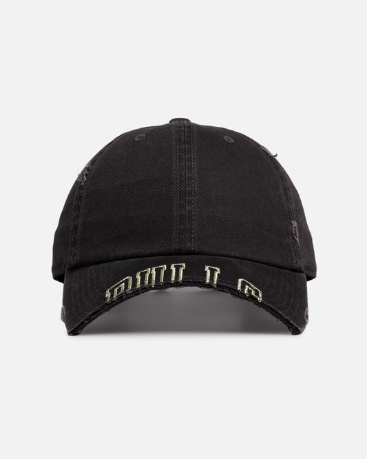 Mitchell & Ness Chicago Bulls 'Cut Brim' Dad Fit Strapback Black
