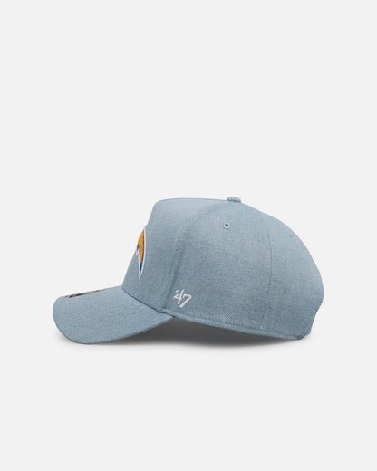 47 Brand Los Angeles Chargers 'Denim Chenille' 47 Offside Strapback Denim