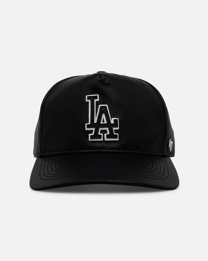 47 Brand Los Angeles Dodgers 'Leather' Hitch Strapback Black