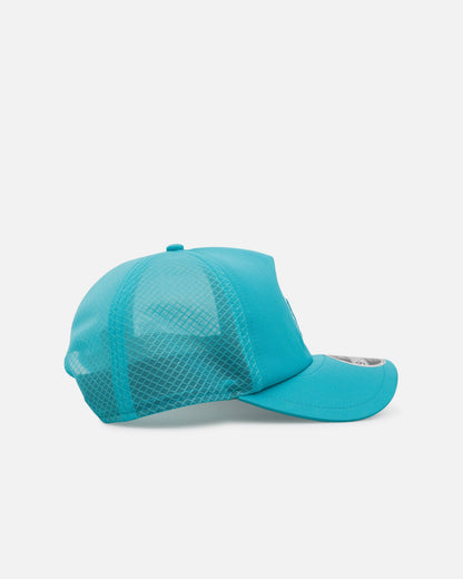 New Era Miami Marlins 'Batting Practice' 9FORTY A-Frame Trucker Snapback Official Team Color