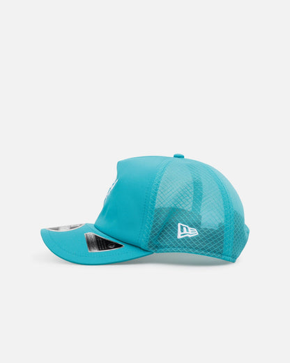 New Era Miami Marlins 'Batting Practice' 9FORTY A-Frame Trucker Snapback Official Team Color