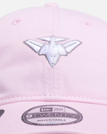 New Era Essendon Bombers 'AFL 2026 Pastel Pop' 9TWENTY Strapback Pastel Pink