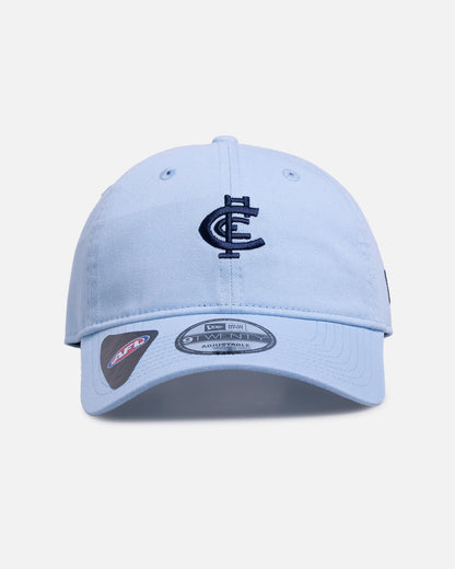 New Era Carlton Blues 'AFL 2026 Pastel Pop' 9TWENTY Strapback Pastel Blue